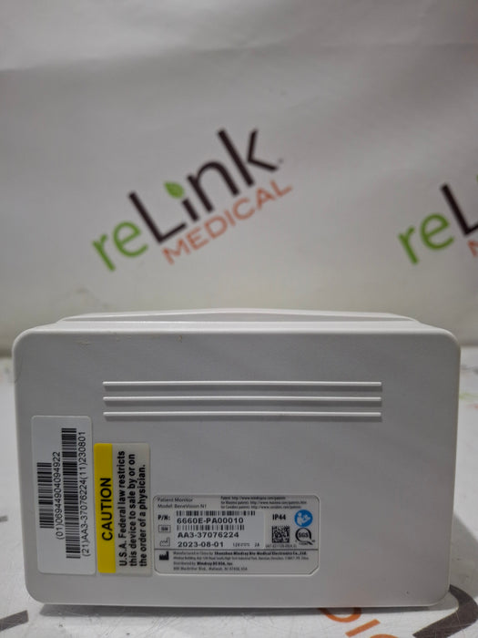 Mindray Benevision N1 Nellcor Transport Monitor