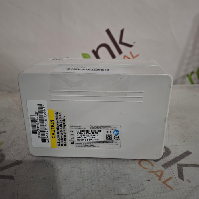Mindray Benevision N1 Nellcor Transport Monitor