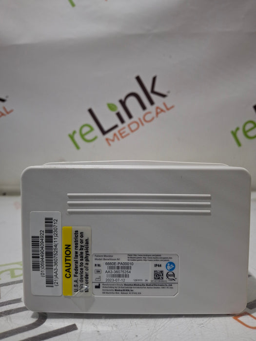 Mindray Benevision N1 Nellcor Transport Monitor