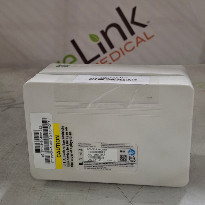 Mindray Benevision N1 Nellcor Transport Monitor