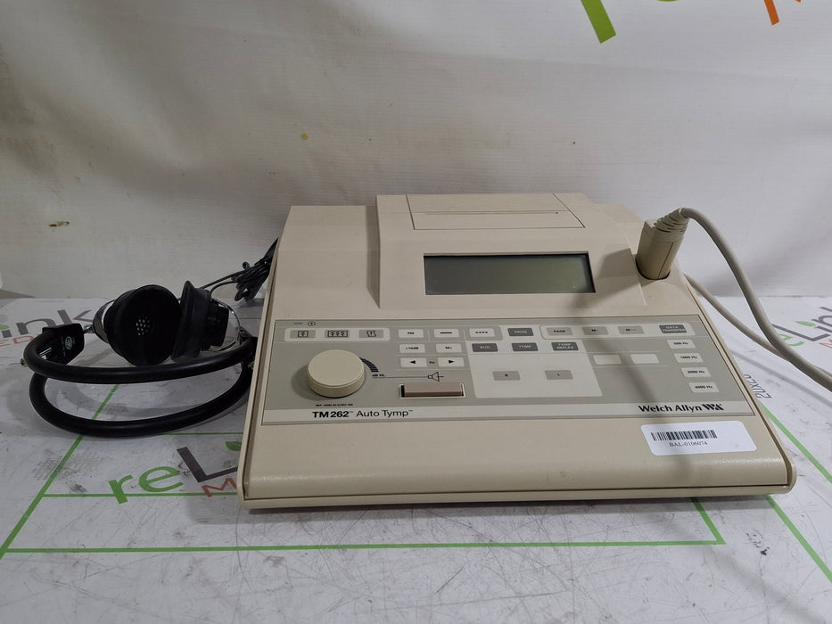 Welch Allyn TM262 Auto Tympanometer