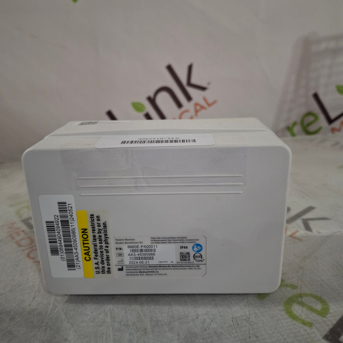 Mindray Benevision N1 Nellcor Transport Monitor
