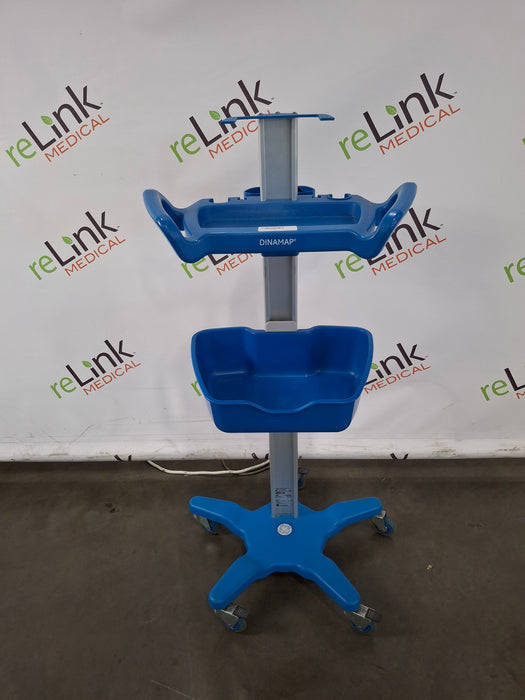 GE Healthcare Roll Stand Mobility Workstation for Dinamap Monitors