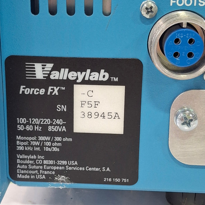 Covidien Valleylab Force FX-C Electrosurgical Generator