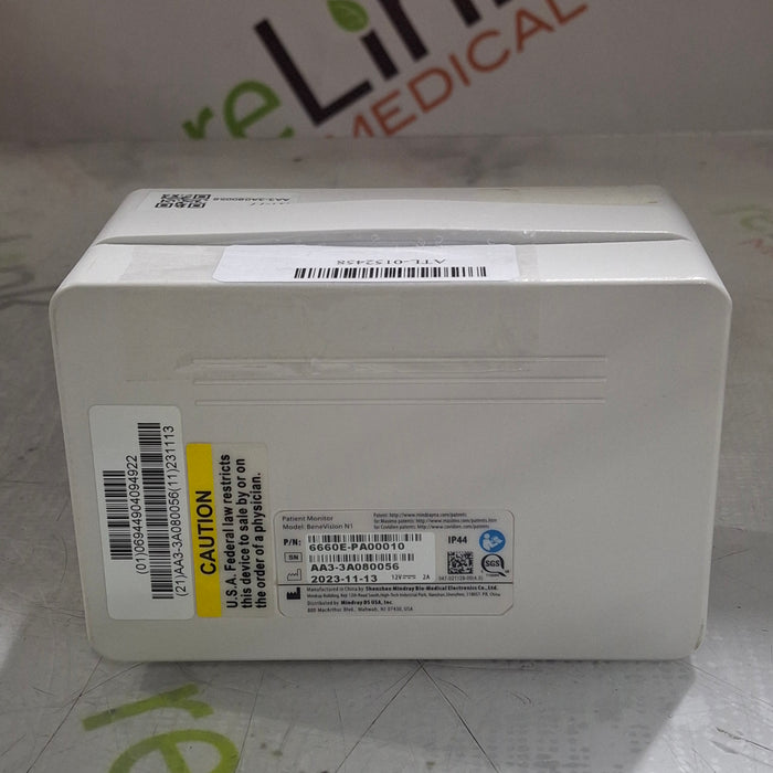Mindray Benevision N1 Nellcor Transport Monitor