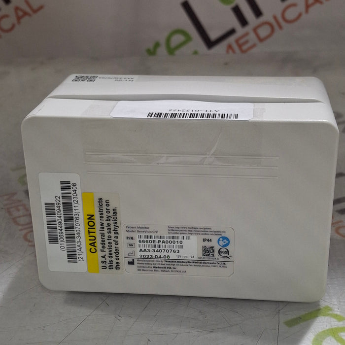 Mindray Benevision N1 Nellcor Transport Monitor
