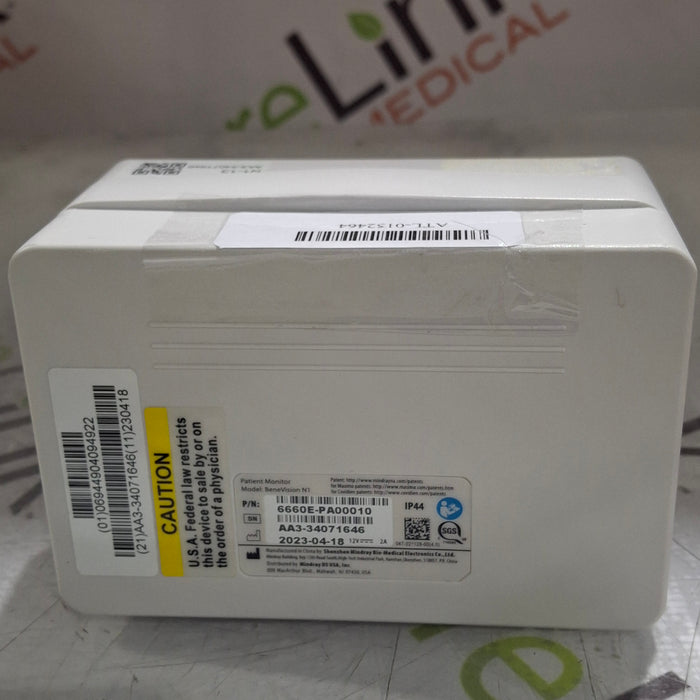 Mindray Benevision N1 Nellcor Transport Monitor