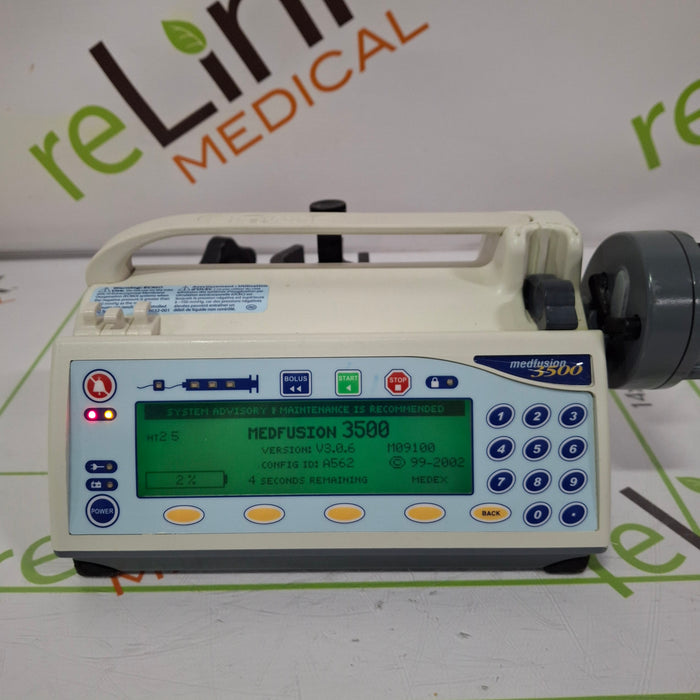 Smiths Medical Medfusion 3500 Syringe Infusion Pump