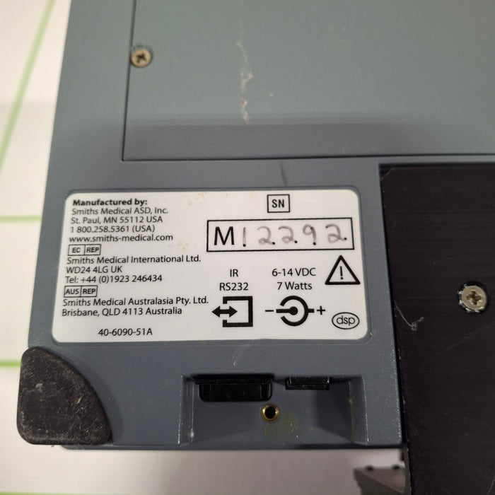 Smiths Medical Medfusion 3500 Syringe Infusion Pump