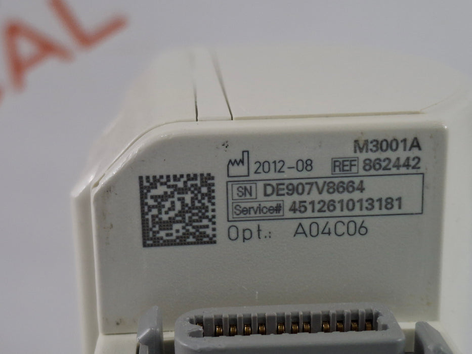 Philips M3001A-A01C06 Fast SpO2, NIBP, ECG, Temp, IBP MMS Module