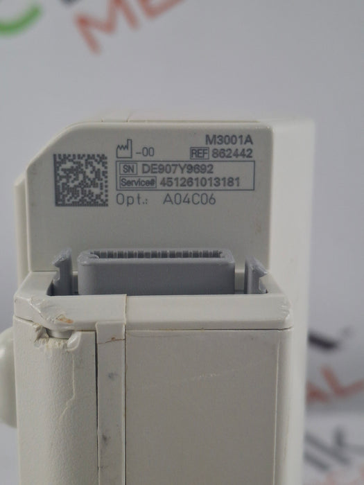 Philips M3001A-A01C06 Fast SpO2, NIBP, ECG, Temp, IBP MMS Module