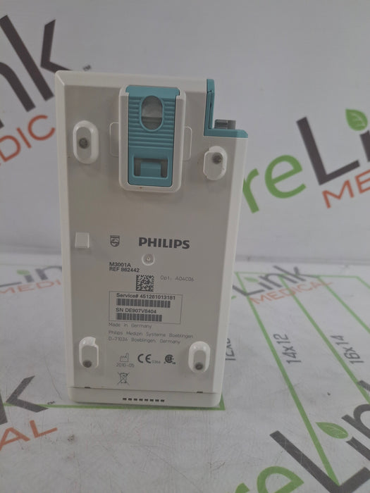 Philips M3001A-A04C06 OxiMax SpO2, NIBP, ECG, Temp, IBP MMS Module