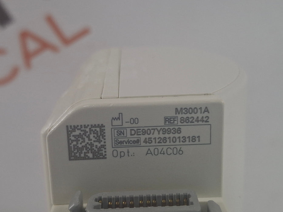 Philips M3001A-A04C06 OxiMax SpO2, NIBP, ECG, Temp, IBP MMS Module