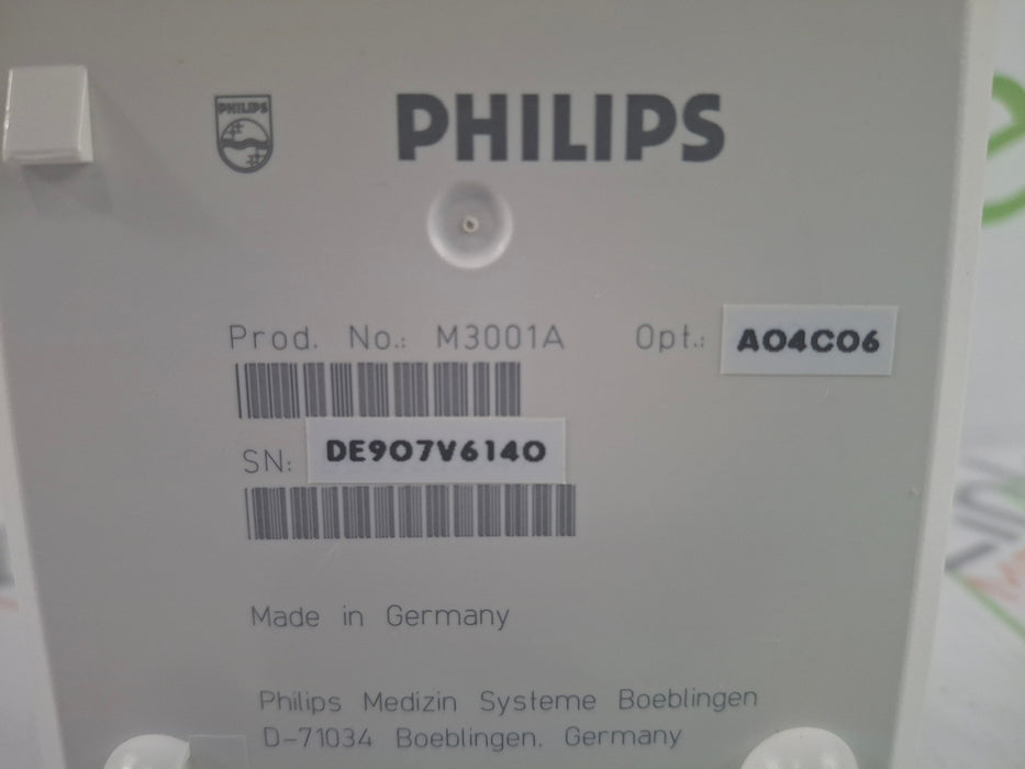 Philips M3001A-A04C06 OxiMax SpO2, NIBP, ECG, Temp, IBP MMS Module