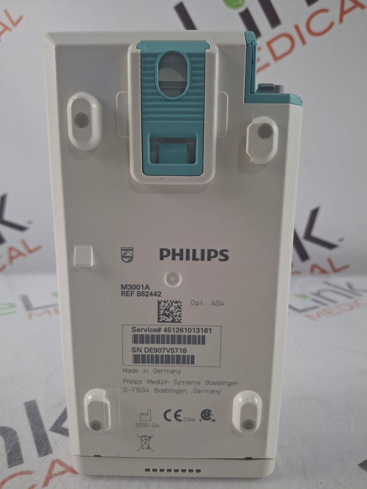 Philips M3001A-A04 OxiMax SpO2, NIBP, ECG MMS Module