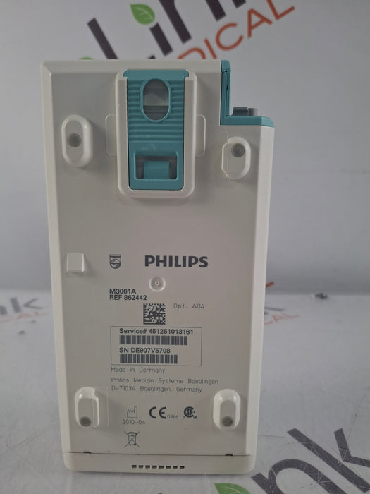 Philips M3001A-A04 OxiMax SpO2, NIBP, ECG MMS Module