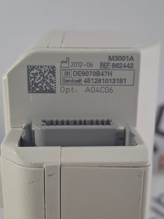 Philips M3001A-A04C06 OxiMax SpO2, NIBP, ECG, Temp, IBP MMS Module