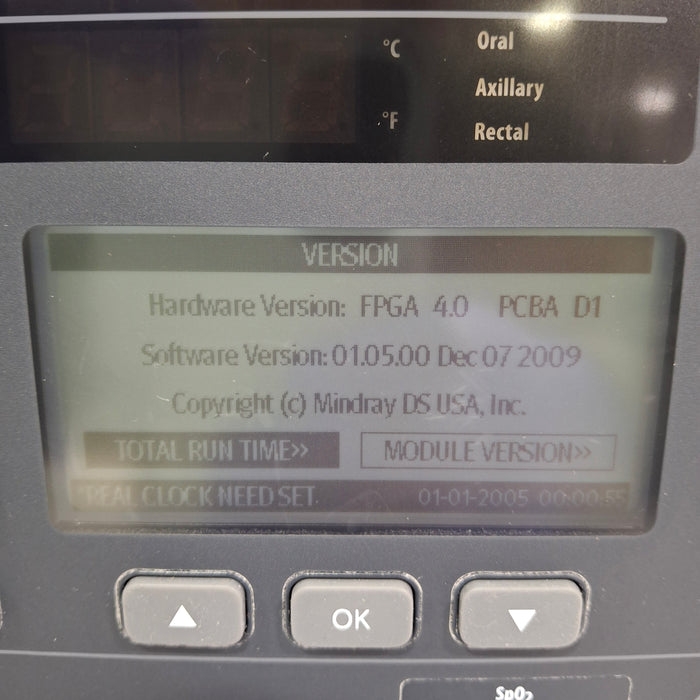 Mindray Datascope Accutorr V Vital Signs Monitor