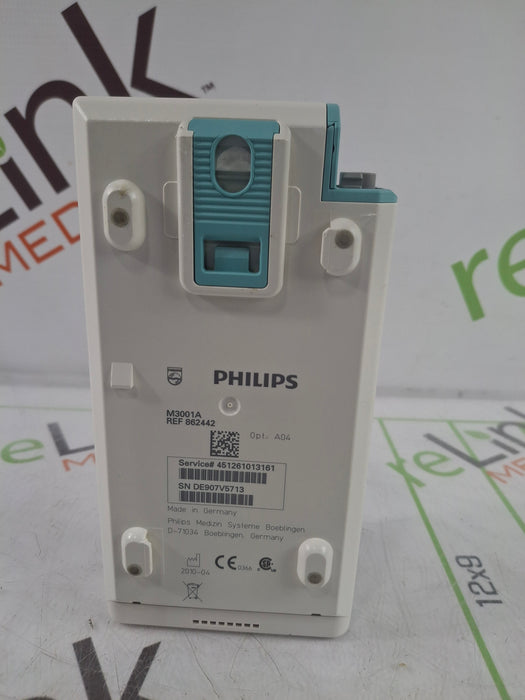 Philips M3001A-A04 OxiMax SpO2, NIBP, ECG MMS Module
