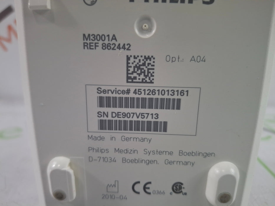 Philips M3001A-A04 OxiMax SpO2, NIBP, ECG MMS Module