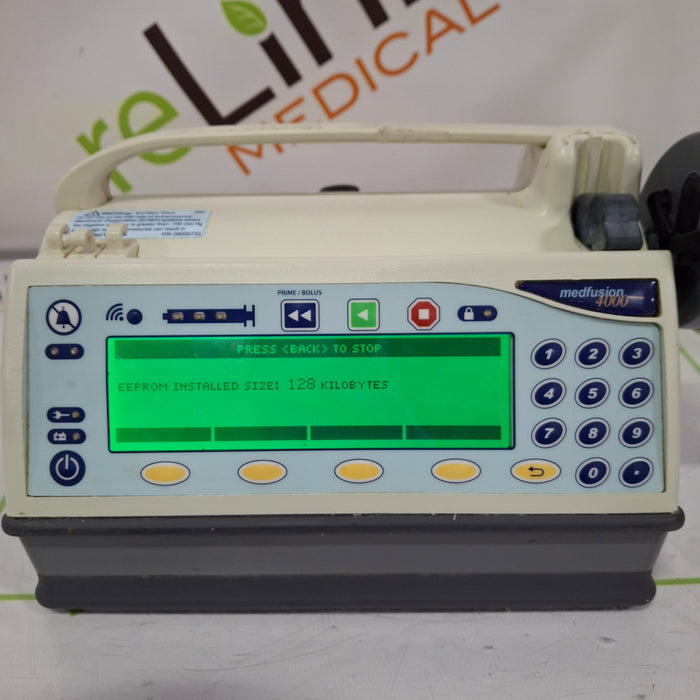 Smiths Medical Medfusion 4000 Syringe Infusion Pump