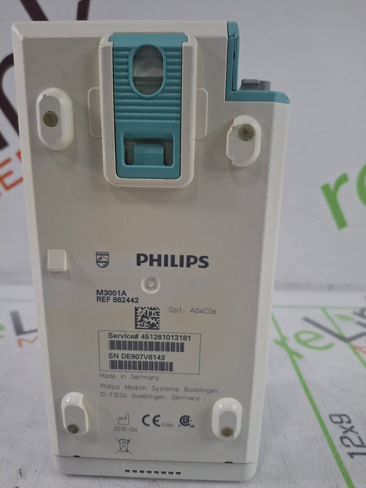 Philips M3001A-A01C06 Fast SpO2, NIBP, ECG, Temp, IBP MMS Module