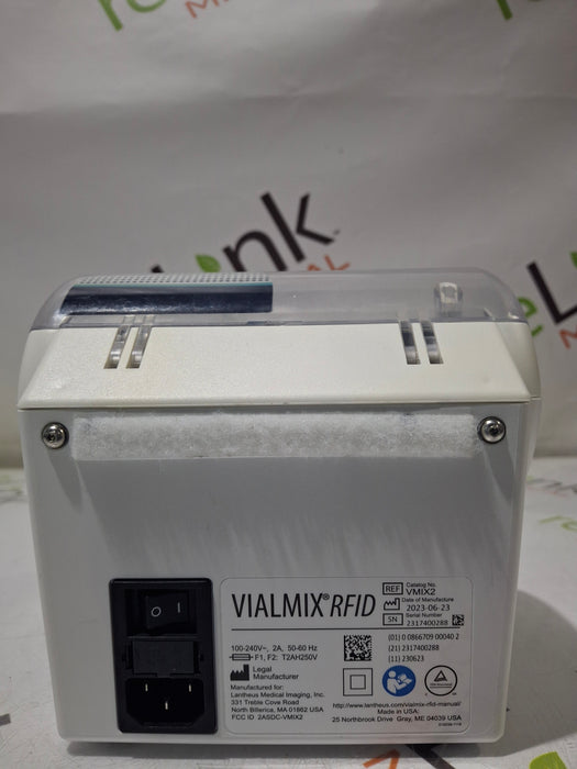 Lantheus Medical Imaging Inc Vialmix RFID Amalgamator
