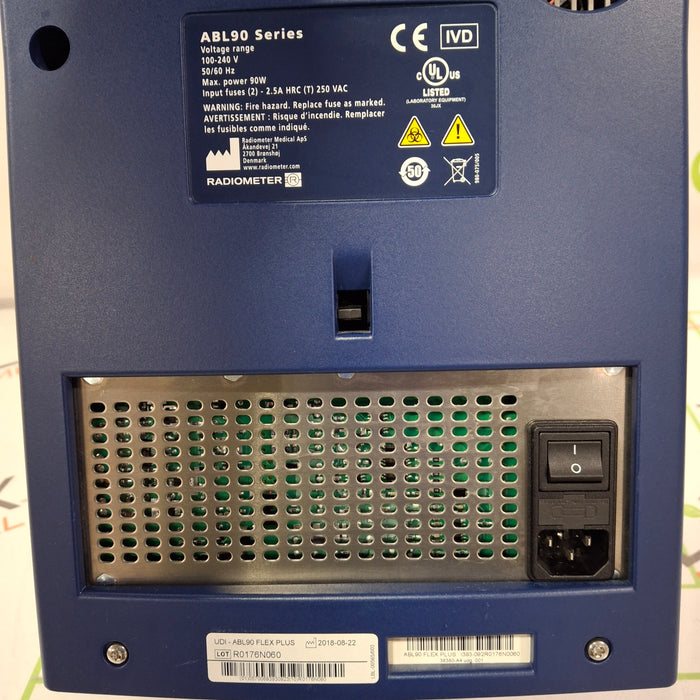 Radiometer ABL90 Flex Plus Blood Gas Analyzer