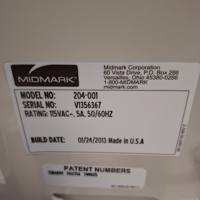 Midmark Ritter 204 Exam Table