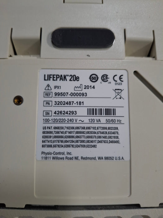 Physio-Control LifePak 20e Defibrillator
