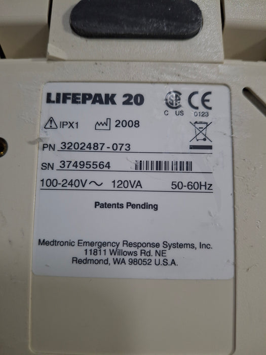 Physio-Control LifePak 20 Defibrillator