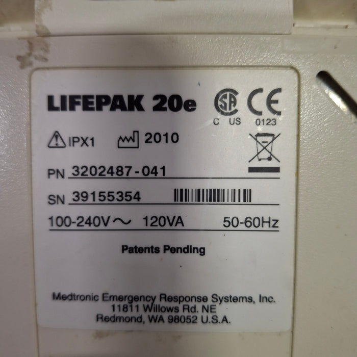 Physio-Control LifePak 20e Defibrillator