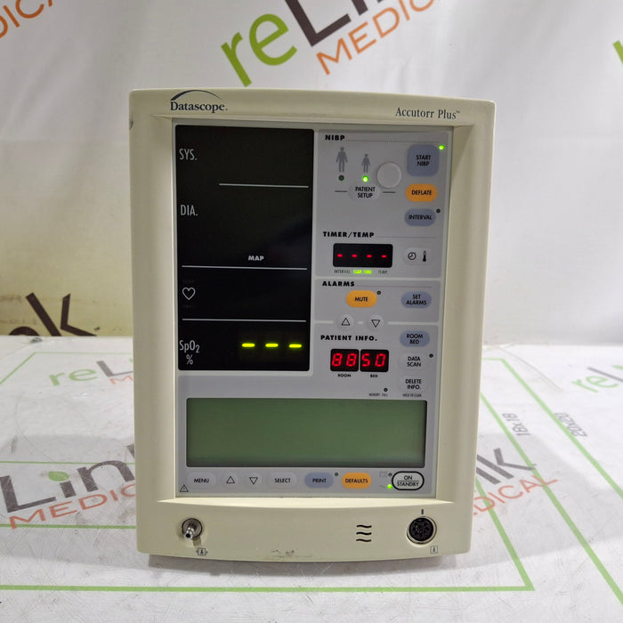 Datascope Accutorr Plus Vital Signs Monitor