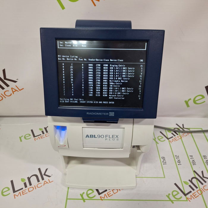 Radiometer ABL90 Flex Plus Blood Gas Analyzer