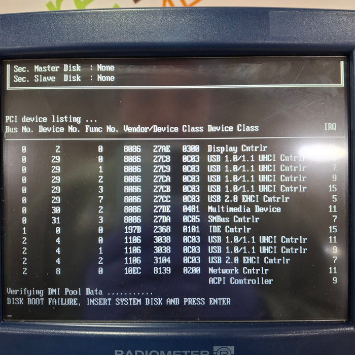 Radiometer ABL90 Flex Plus Blood Gas Analyzer