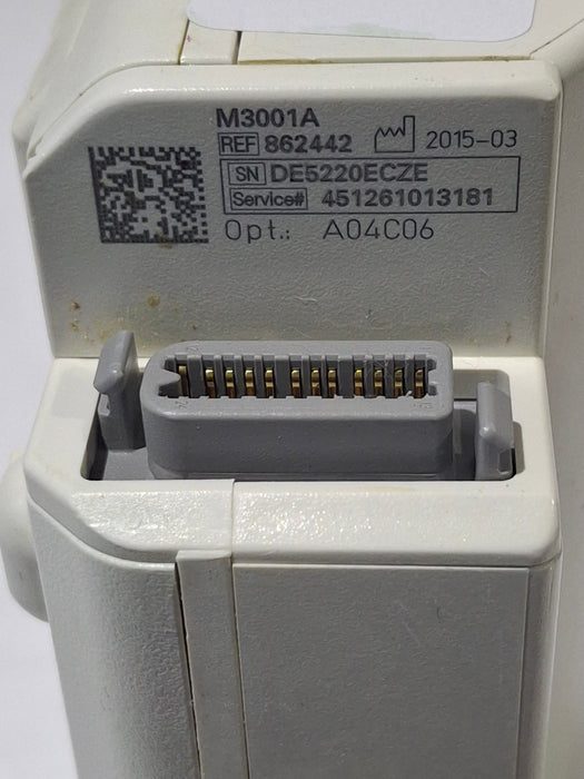 Philips M3001A-A04C06 OxiMax SpO2, NIBP, ECG, Temp, IBP MMS Module