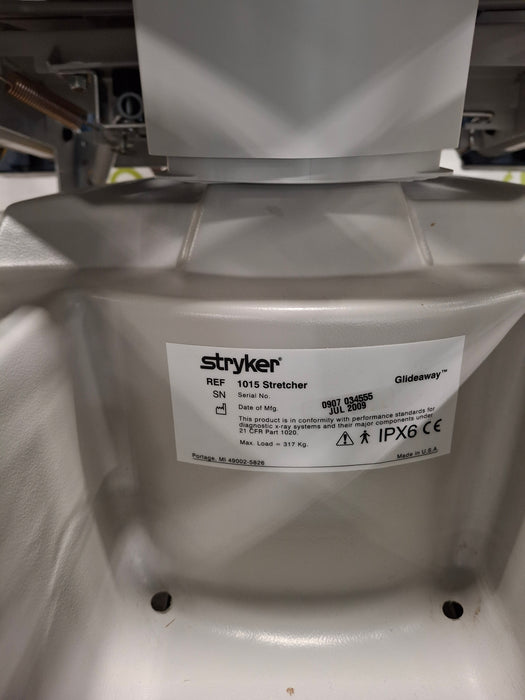 Stryker 1015 Big Wheel Glideaway Stretcher
