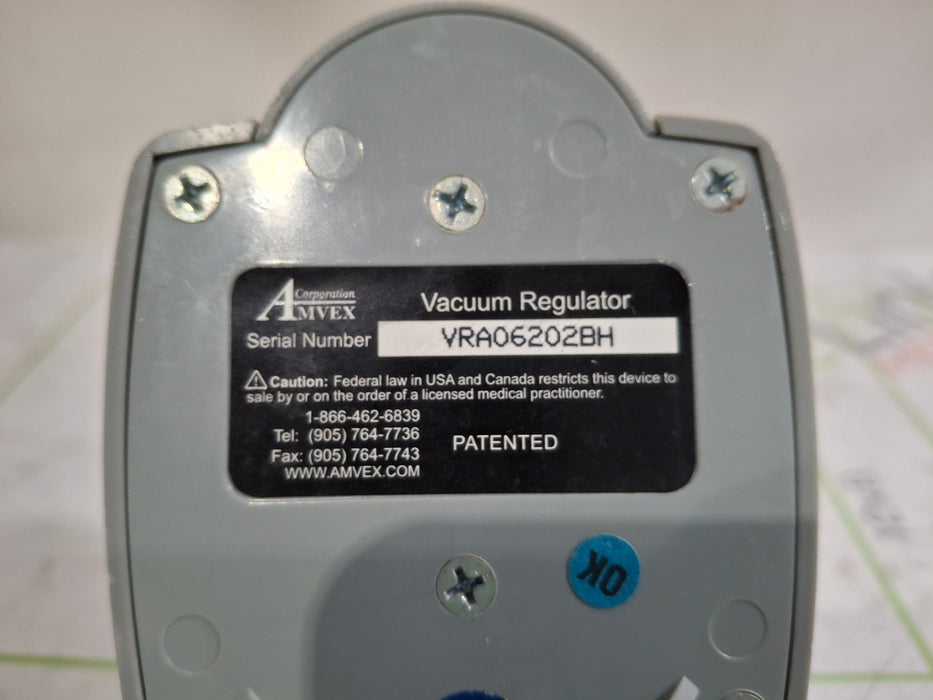 Amvex Vacuum Regulator