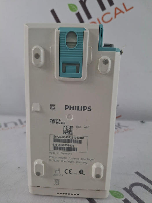 Philips M3001A-A04 OxiMax SpO2, NIBP, ECG MMS Module