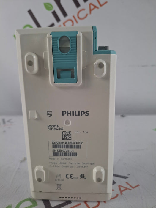 Philips M3001A-A04 OxiMax SpO2, NIBP, ECG MMS Module