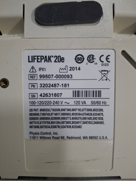 Physio-Control LifePak 20e Defibrillator