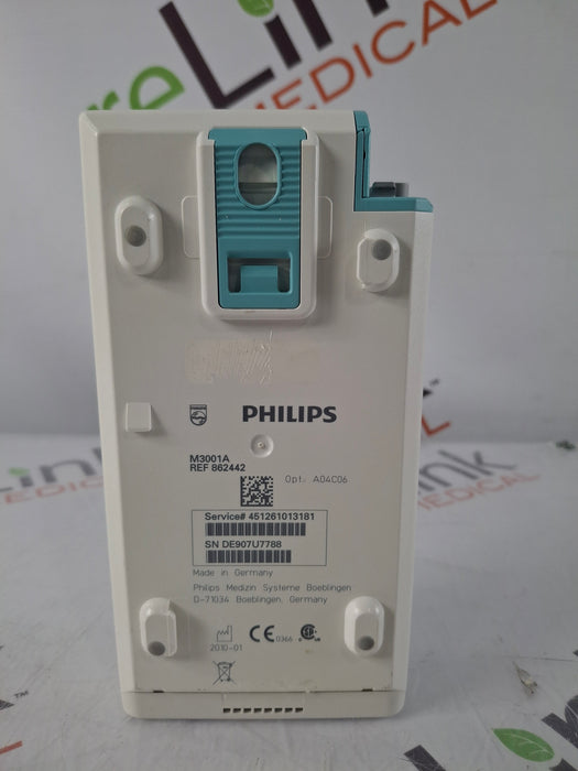 Philips M3001A-A04C06 OxiMax SpO2, NIBP, ECG, Temp, IBP MMS Module