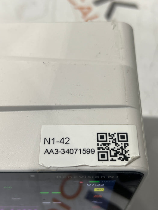 Mindray Benevision N1 Nellcor Transport Monitor