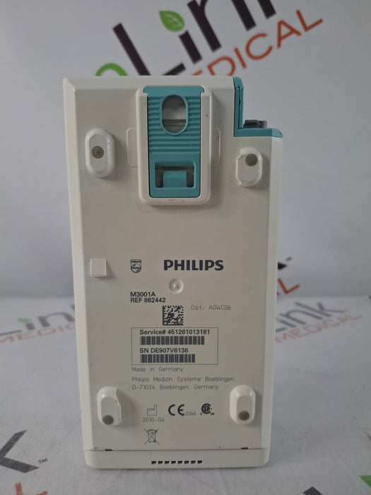 Philips M3001A-A04C06 OxiMax SpO2, NIBP, ECG, Temp, IBP MMS Module