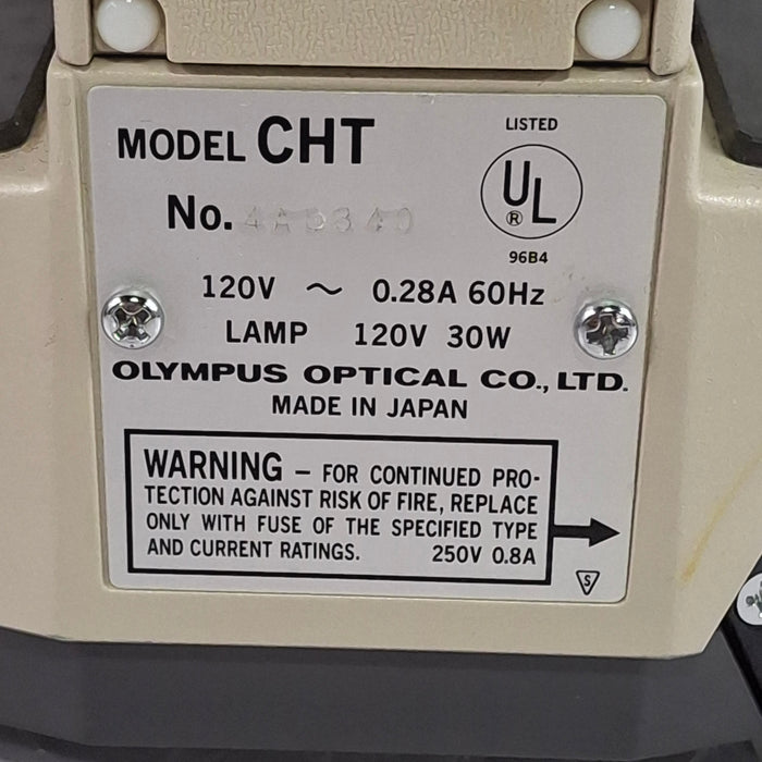 Olympus CH-2 CHT Binocular Microscope
