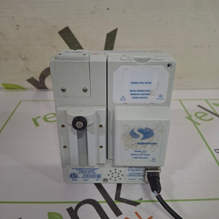 Baxter Sigma Spectrum w/Non Wireless or No Battery Infusion Pump
