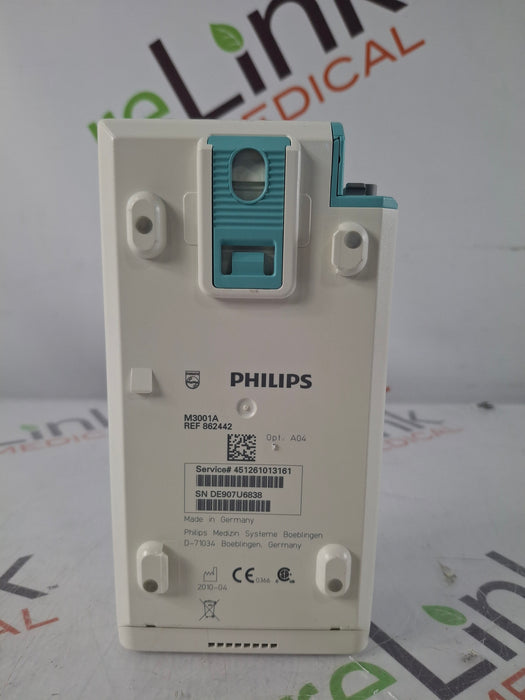 Philips M3001A-A04 OxiMax SpO2, NIBP, ECG MMS Module