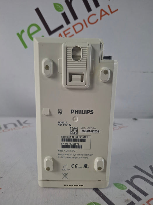 Philips M3001A-A02C06 OxiMax SpO2, NIBP, ECG, Temp, IBP MMS Module