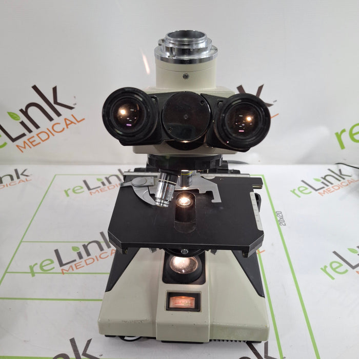 Nikon Optiphot Trinocular Microscope