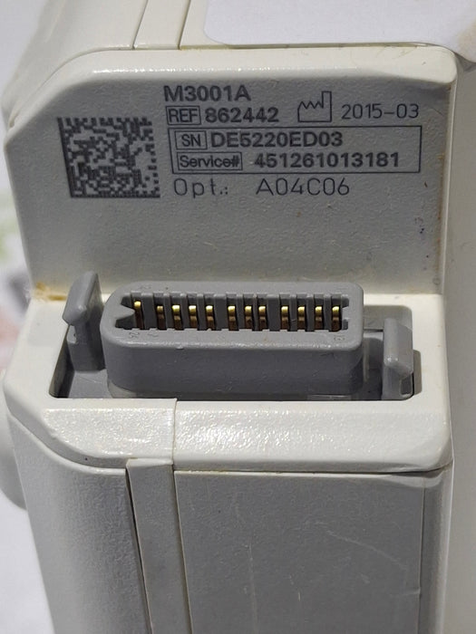 Philips M3001A-A01C06 Fast SpO2, NIBP, ECG, Temp, IBP MMS Module